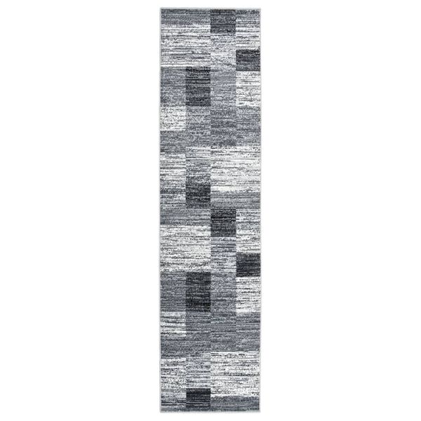 vidaXL Runner Rug BCF Grey 60x200 cm