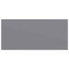 vidaXL Floating Wall Shelves 2 pcs Grey 50x23x3.8 cm MDF