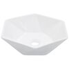 vidaXL Wash Basin 41x36.5x12 cm Ceramic White