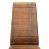 vidaXL Dining Chairs 2 pcs Brown 41.5 x 48 x 99 cm