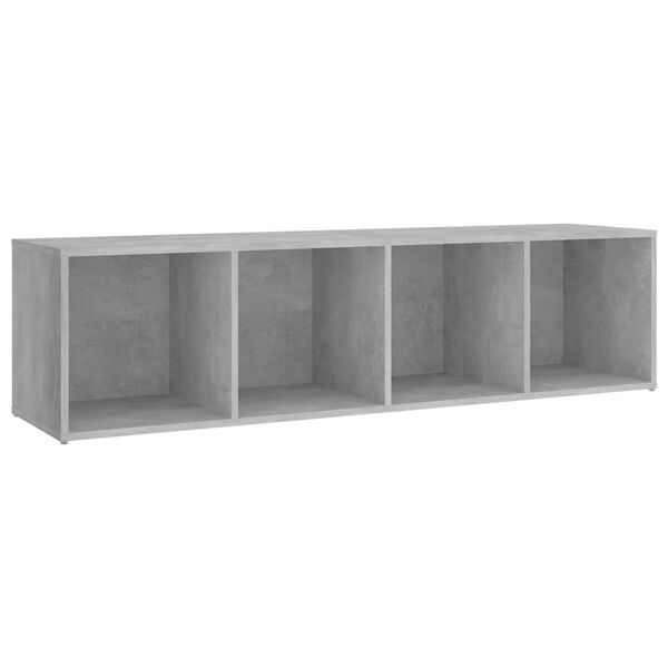 vidaXL TV Cabinets 2 pcs Concrete Grey 142.5x35x36.5 cm Engineered Wood