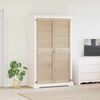 vidaXL Cabinet Door 2 pcs Natural 170 x 2.1 x 49.5 cm Solid Pine Wood