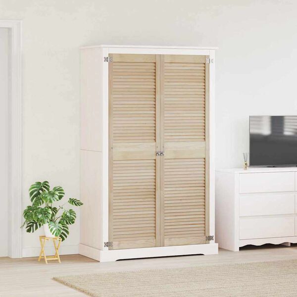 vidaXL Cabinet Door 2 pcs Natural 170 x 2.1 x 49.5 cm Solid Pine Wood