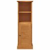 vidaXL Bathroom Cabinet VIGO Brown and Honey Brown 37 x 34 x 110 cm