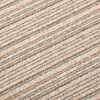 vidaXL Carpet Floor Tiles 20 pcs 5 m&sup2; 50x50 cm Striped Beige