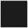 vidaXL Coffee Table Black with Black Glass 60x60x35 cm