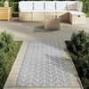 vidaXL Outdoor Carpet ARAKIL Grey 80x150 cm PP
