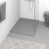 vidaXL Shower Base Tray SMC Grey 90x70 cm
