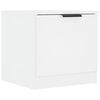 vidaXL Bedside Cabinets 2 pcs White 40x39x40 cm