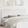 vidaXL Headboard with Headboard White 200 cm Engineered wood