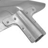 vidaXL Shovel Head Silver 45 x 38 cm Aluminum