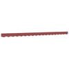 vidaXL Awning Valance Replacement Burgundy Stripe 430x20 cm