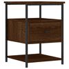 vidaXL Bedside Cabinets 2 pcs Brown Oak 40x42x56 cm Engineered Wood