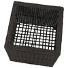 vidaXL Garden Raised Beds 3 pcs Poly Rattan Black