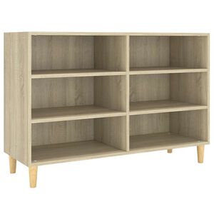 vidaXL Sideboard Sonoma Oak 103,5x35x70 cm Engineered Wood