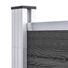 vidaXL Fence Panel Set WPC 1138x