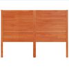vidaXL Headboard Wax Brown 135 cm Solid Wood Pine