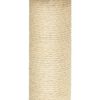 vidaXL Cat Tree with Sisal Scratching Posts Light Grey 63 cm