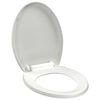 vidaXL Soft-close Toilet Seat with Quick-release Design White