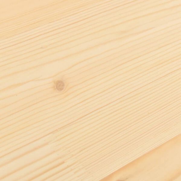vidaXL Table Top 220x100x2.5 cm Solid Wood Pine