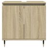 vidaXL Bathroom Cabinet Sonoma Oak 58x33x60 cm Engineered Wood