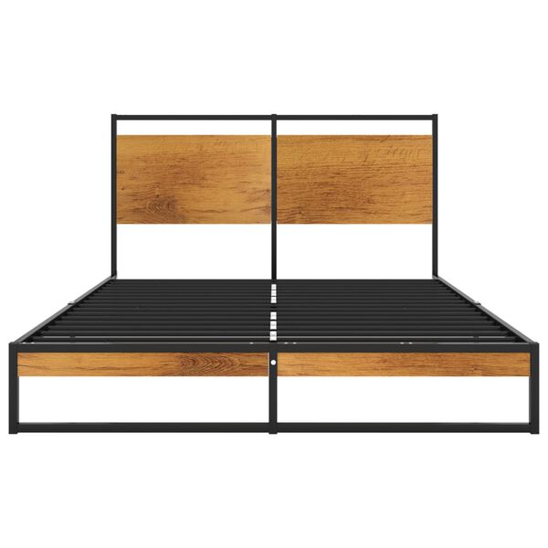 vidaXL Bed Frame without Mattress Metal 120x200 cm