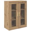 vidaXL Highboard Artisan Oak 69.5 x 34 x 180 cm Engineered Wood