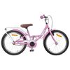 vidaXL Kids Bike 20'' for 6-11 Years Old Light Pink