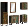 vidaXL 5 Piece Bathroom Furniture Set Solid Wood Acacia