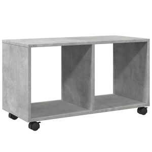 vidaXL&nbsp;Rolling&nbsp;Cabinet&nbsp;Concrete Grey 72x33x42.5 cm Engineered Wood