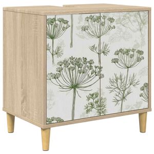 vidaXL Bathroom Cabinet GOTHA Sonoma 60 x 40 x 60 cm Engineered Wood
