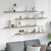 vidaXL Wall Shelves 4 pcs Sonoma Oak 100x9x3 cm