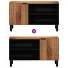 vidaXL TV Units Solid Acacia Wood 80 x 31.5 x 46 cm Engineered wood