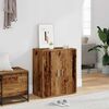 vidaXL Shoe Cabinet Old Wood 60x35x70 cm Engineered Wood