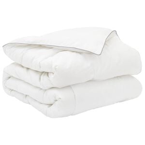 vidaXL Summer Duvet White 135 x 200 cm Bamboo