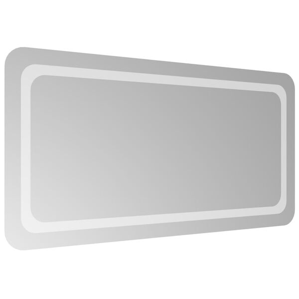 vidaXL LED Bathroom Mirror 50x100 cm