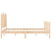 vidaXL Bed Frame without Mattress 140x190 cm Solid Wood Pine