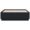 vidaXL Bed Frame without Mattress Black 120x190 cm Small Double