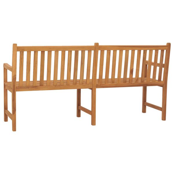 vidaXL Garden Bench 180 cm Solid Teak Wood