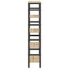 vidaXL Bookshelf Sonoma Oak 40 x 29.5 x 149 cm Engineered Wood