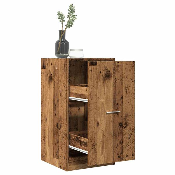 vidaXL Apothecary Cabinet Old Wood 40x41x77.5 cm Engineered Wood
