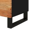 vidaXL Bedside Cabinet 50x33x62 cm Solid Wood Acacia&Engineered Wood