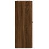 vidaXL Wall Mounted Cabinets 2 pcs Brown Oak Engineered Wood