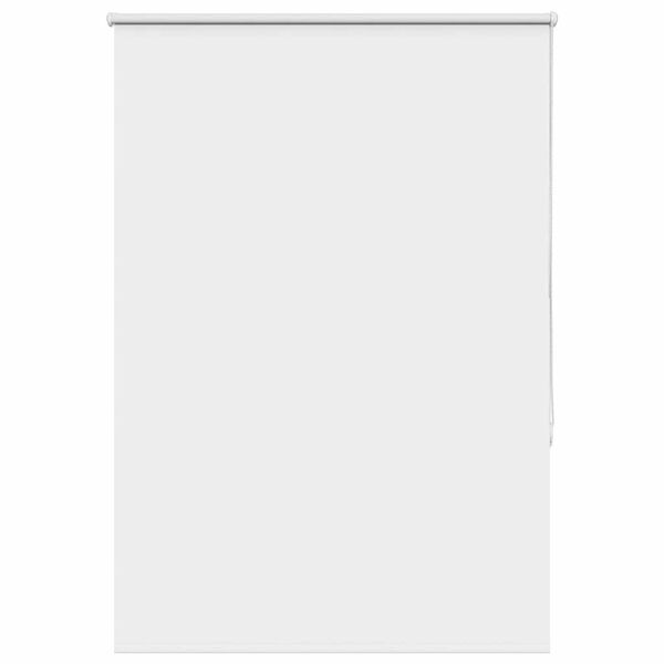 vidaXL Roller Blind Blackout White 115x175 cm Fabric Width 110.7 cm Polyester