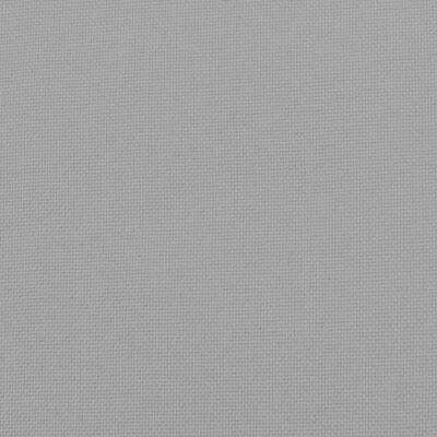 vidaXL Footstool Light Grey 51x41x40 cm Fabric
