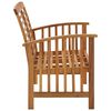 vidaXL 3 Piece Garden Lounge Set Solid Acacia Wood