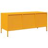 vidaXL TV Cabinet Mustard Yellow 101.5x39x43.5 cm Cold-rolled Steel