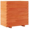 vidaXL Garden Planter Wax Brown 70x40x72 cm Solid Wood Pine