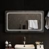 vidaXL LED Bathroom Mirror 90x50 cm