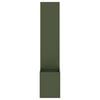 vidaXL Garden Privacy Screen Olive green 32 x 150 cm Cold-rolled steel